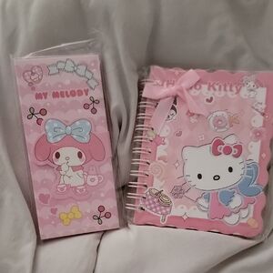 Sanrio My Melody and Hello Kitty Notebooks